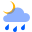 сильный дождь